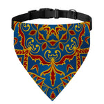 Bohemian Indian Mandala Pattern Print Over The Collar Dog Bandana