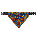 Bohemian Indian Mandala Pattern Print Over The Collar Dog Bandana