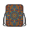 Bohemian Indian Mandala Pattern Print Rectangular Crossbody Bag