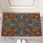Bohemian Indian Mandala Pattern Print Rubber Doormat