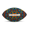 Bohemian Indian Mandala Pattern Print Rugby Ball