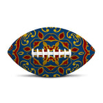 Bohemian Indian Mandala Pattern Print Rugby Ball