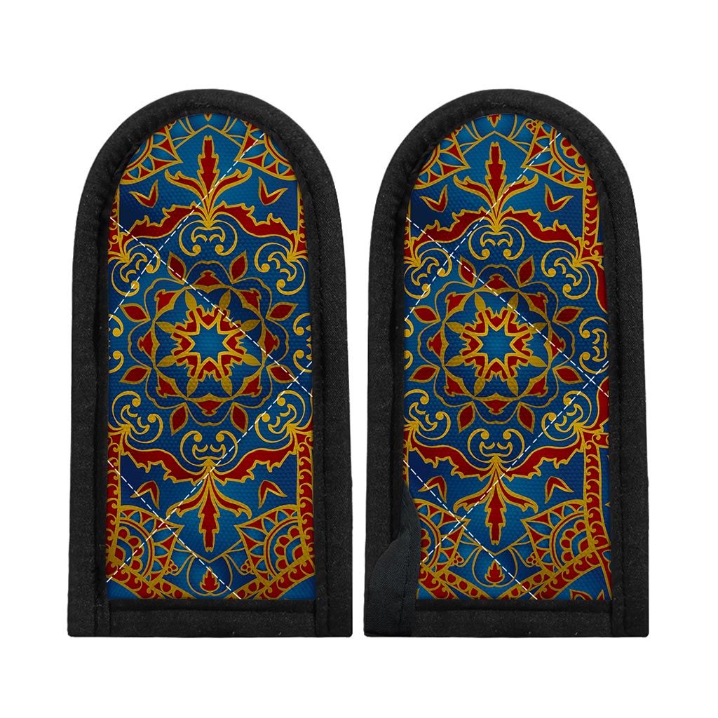 Bohemian Indian Mandala Pattern Print Skillet Handle Cover