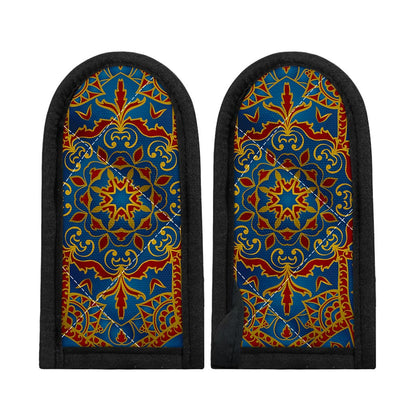 Bohemian Indian Mandala Pattern Print Skillet Handle Cover