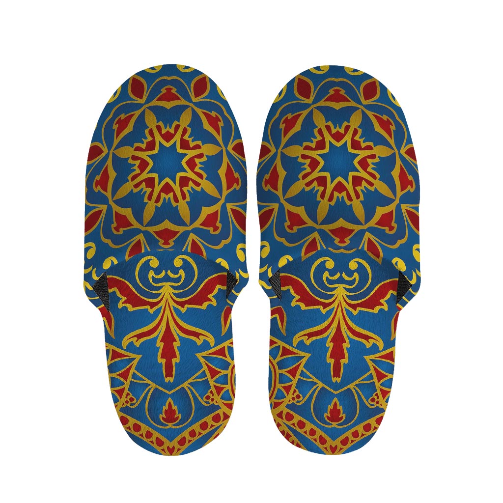 Bohemian Indian Mandala Pattern Print Slippers