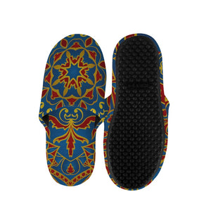 Bohemian Indian Mandala Pattern Print Slippers