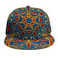 Bohemian Indian Mandala Pattern Print Snapback Cap