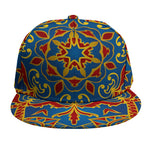 Bohemian Indian Mandala Pattern Print Snapback Cap