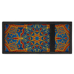 Bohemian Indian Mandala Pattern Print Trifold Wallet