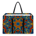 Bohemian Indian Mandala Pattern Print Utility Tote Bag