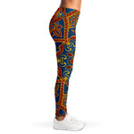 Bohemian Indian Mandala Pattern Print Women's Leggings