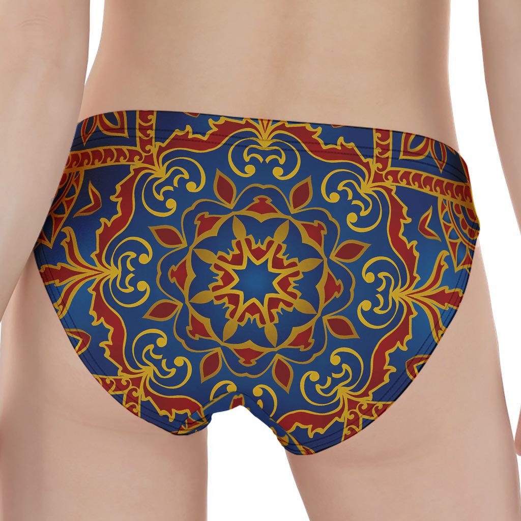 Bohemian Indian Mandala Pattern Print Women's Panties