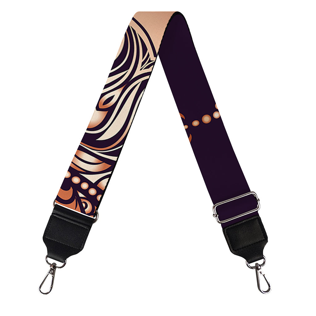 Bohemian Moon And Sun Print Bag Strap