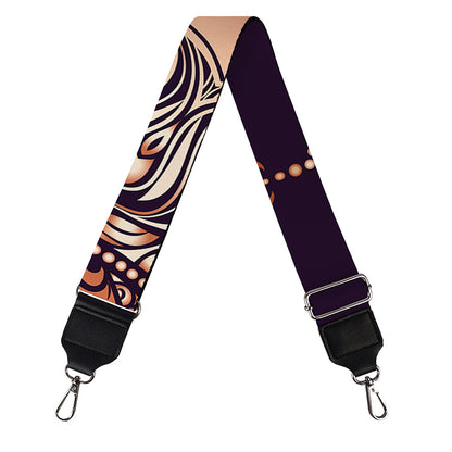 Bohemian Moon And Sun Print Bag Strap