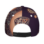 Bohemian Moon And Sun Print Baseball Cap