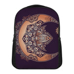 Bohemian Moon And Sun Print Casual Backpack
