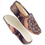 Bohemian Moon And Sun Print Casual Shoes