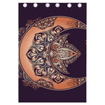 Bohemian Moon And Sun Print Curtain