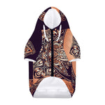 Bohemian Moon And Sun Print Dog Zip Up Hoodie