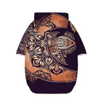 Bohemian Moon And Sun Print Dog Zip Up Hoodie