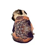 Bohemian Moon And Sun Print Dog Zip Up Jacket