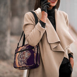 Bohemian Moon And Sun Print Double Strap Bible Bag