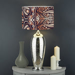 Bohemian Moon And Sun Print Drum Lamp Shade