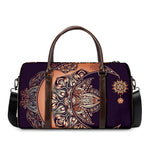 Bohemian Moon And Sun Print Duffle Bag