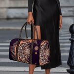 Bohemian Moon And Sun Print Duffle Bag