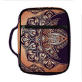 Bohemian Moon And Sun Print Front Pocket Bible Bag
