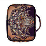 Bohemian Moon And Sun Print Front Pocket Bible Bag
