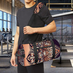 Bohemian Moon And Sun Print Gym Bag