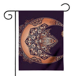 Bohemian Moon And Sun Print House Flag