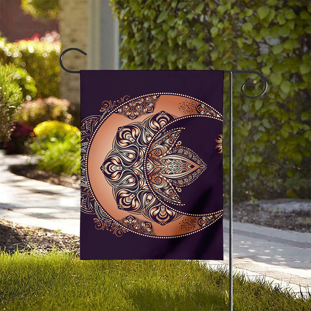 Bohemian Moon And Sun Print House Flag
