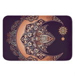 Bohemian Moon And Sun Print Indoor Door Mat