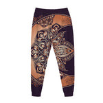 Bohemian Moon And Sun Print Jogger Pants