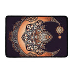 Bohemian Moon And Sun Print Kitchen Mat