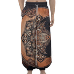 Bohemian Moon And Sun Print Lantern Pants