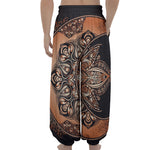 Bohemian Moon And Sun Print Lantern Pants