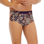 Bohemian Moon And Sun Print Men's Briefs
