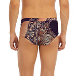 Bohemian Moon And Sun Print Men's Briefs