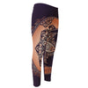 Bohemian Moon And Sun Print Men's Compression Pants