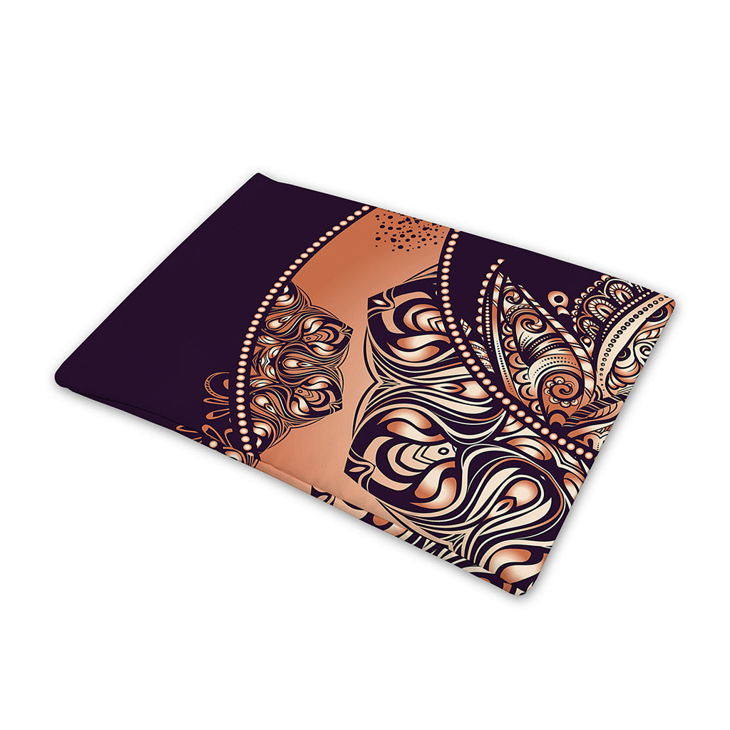Bohemian Moon And Sun Print Pet Cooling Mat Cover