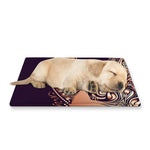 Bohemian Moon And Sun Print Pet Cooling Mat Cover