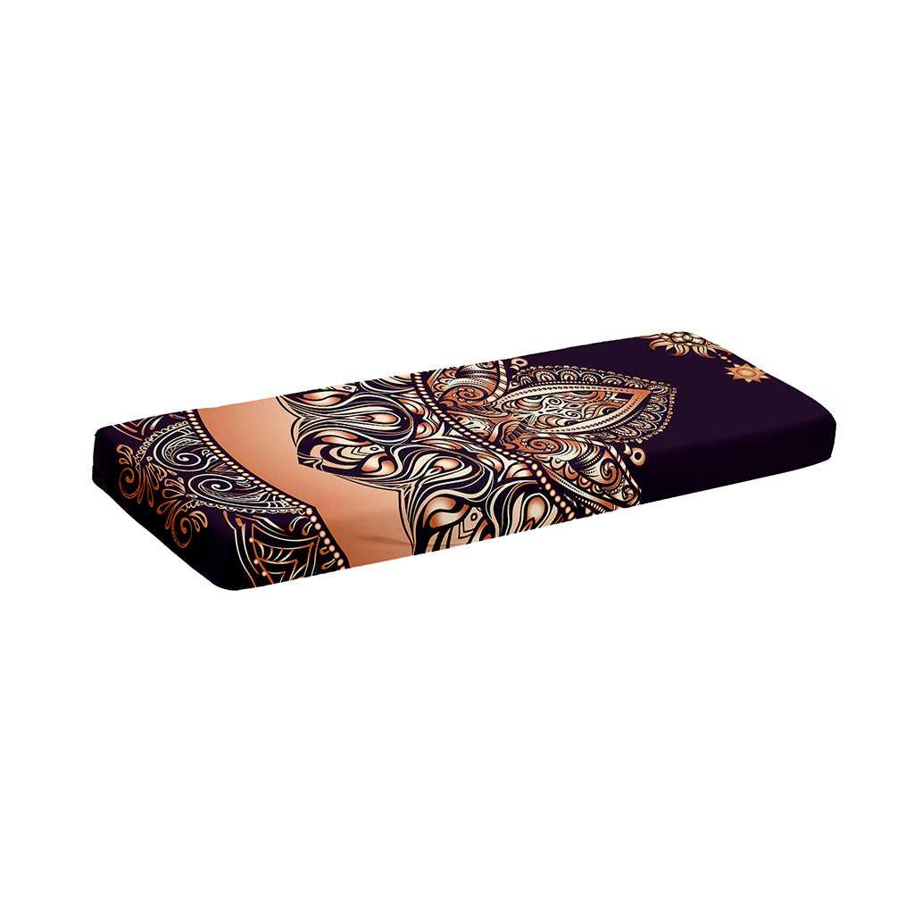 Bohemian Moon And Sun Print Piano Keyboard Cover