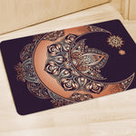 Bohemian Moon And Sun Print Polyester Doormat
