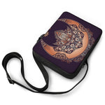 Bohemian Moon And Sun Print Rectangular Crossbody Bag