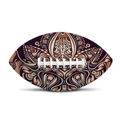 Bohemian Moon And Sun Print Rugby Ball