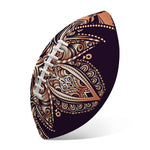 Bohemian Moon And Sun Print Rugby Ball