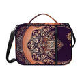 Bohemian Moon And Sun Print Shoulder Strap Bible Bag